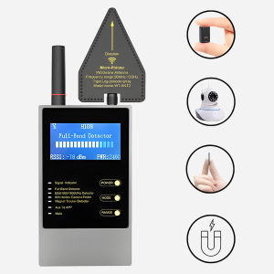 Détecteur de Caméra & Micro Espions – Anti-GPS, RF, GSM & Signal Magnétique