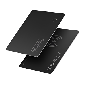 Carte de Suivi GPS Ultra-Mince avec Bluetooth – Anti-Perte & Chargement Sans Fil