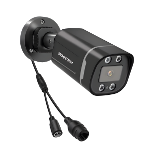 Caméra IP H.View 4K Ultra HD – Détection Faciale, Projecteurs Intelligents & Vision Nocturne Couleur